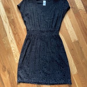 North of West dotted pattern day dress